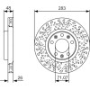 BOSCH | Bremsscheibe | 0 986 479 C35