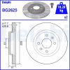 Delphi | Bremsscheibe | BG2625