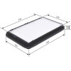 BOSCH F 026 400 001 Luftfilter