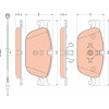 TRW | Bremsbelagsatz, Scheibenbremse | GDB1889