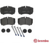 Brembo | Bremsbelagsatz, Scheibenbremse | P A6 023