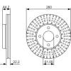 BOSCH | Bremsscheibe | 0 986 479 090