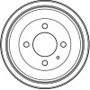 TRW | Bremstrommel | DB4260