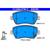 ATE | Bremsbelagsatz, Scheibenbremse | 13.0460-5700.2