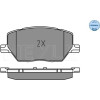 Meyle | Bremsbelagsatz, Scheibenbremse | 025 221 6520