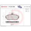 Brembo | Bremsbelagsatz, Scheibenbremse | P 44 010