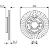 BOSCH | Bremsscheibe | 0 986 479 C89