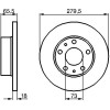 BOSCH | Bremsscheibe | 0 986 478 843