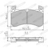 Ferodo | Bremsbelagsatz, Scheibenbremse | FDB5220