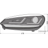 Osram | Hauptscheinwerfersatz | LEDriving® XENARC® Golf VI CHROME EDITION | LEDHL102-CM