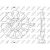 NRF | Lüfterrad, Motorkühlung | 49846