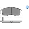 Meyle | Bremsbelagsatz, Scheibenbremse | 025 237 2916/W