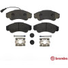 Brembo | Bremsbelagsatz, Scheibenbremse | P 23 092