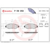 Brembo | Bremsbelagsatz, Scheibenbremse | P 59 053