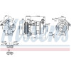 Nissens | Kompressor, Klimaanlage | 89397