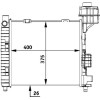 Mahle | Kühler, Motorkühlung | CR 322 000S