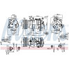 Nissens | Kompressor, Klimaanlage | 89550