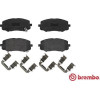 Brembo | Bremsbelagsatz, Scheibenbremse | P 30 045