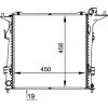Mahle | Kühler, Motorkühlung | CR 1368 000P