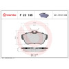 Brembo | Bremsbelagsatz, Scheibenbremse | P 23 189