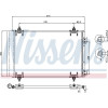 Nissens | Kondensator, Klimaanlage | 94826