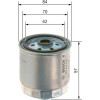 BOSCH | Kraftstofffilter | 1 457 434 443