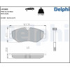 Delphi | Bremsbelagsatz, Scheibenbremse | LP1982