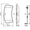 BOSCH | Bremsbelagsatz, Scheibenbremse | 0 986 494 842