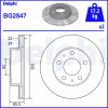 Delphi | Bremsscheibe | BG2847