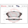 Brembo | Bremsbelagsatz, Scheibenbremse | P 83 152