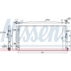 Nissens | Kondensator, Klimaanlage | 940430