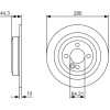 BOSCH | Bremsscheibe | 0 986 479 A08