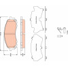 TRW | Bremsbelagsatz, Scheibenbremse | GDB3469