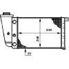 Mahle | Kühler, Motorkühlung | CR 617 000S