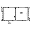 Mahle | Kühler, Motorkühlung | CR 288 000S