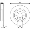 BOSCH | Bremsscheibe | 0 986 479 517