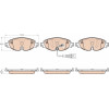 TRW GDB1956 Bremsbeläge COTEC, inkl. Verschleißwarnkontakt, mit Zubehör