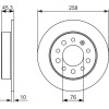 BOSCH | Bremsscheibe | 0 986 479 697