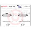 Brembo | Bremsbelagsatz, Scheibenbremse | P 23 148