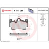 Brembo | Bremsbelagsatz, Scheibenbremse | P 85 088