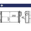 Mahle | Wärmetauscher, Innenraumheizung | AH 67 000S