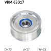 SKF | Umlenk-/Führungsrolle, Keilrippenriemen | VKM 63017