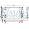 Nissens | Kühler, Motorkühlung | 60062