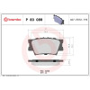 Brembo | Bremsbelagsatz, Scheibenbremse | P 83 089