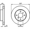 BOSCH | Bremsscheibe | 0 986 478 567