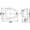 Hella | Rückfahrleuchte | 2ZR 343 130-041