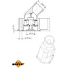 NRF | Thermostat, Kühlmittel | 725122