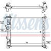 Nissens | Kühler, Motorkühlung | 630735