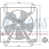 Nissens | Lüfter, Motorkühlung | 85355