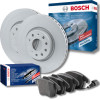 BOSCH 0 986 479 058 Bremsscheibe 312x25mm + 0 986 424 797 Bremsbeläge mit integriertem Verschleißsensor